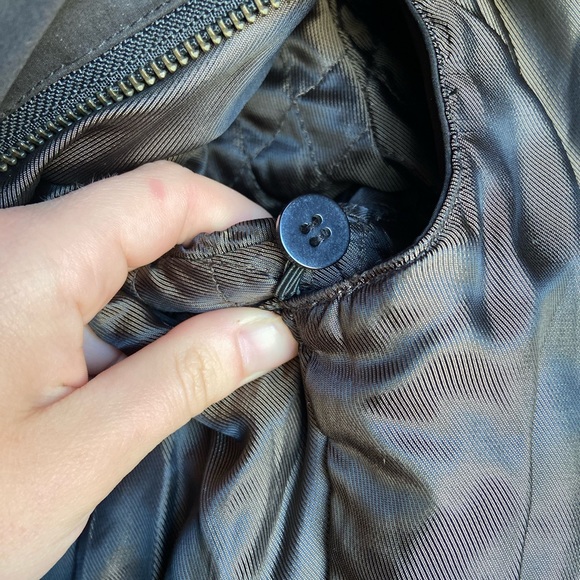 DANIER leather jacket, size (S/P), Black W fur - Picture 4 of 5